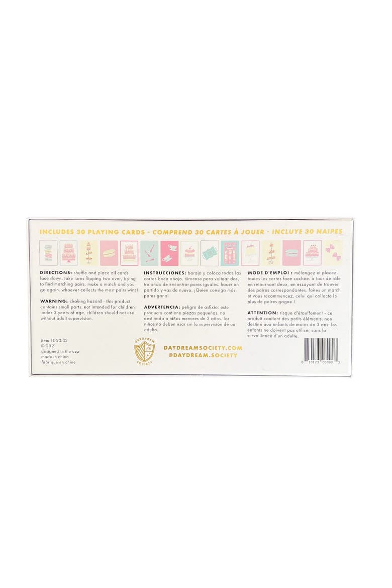 Let Them Eat Cake Memory Match Game, Alternate, color, Assorted Pre-Pack