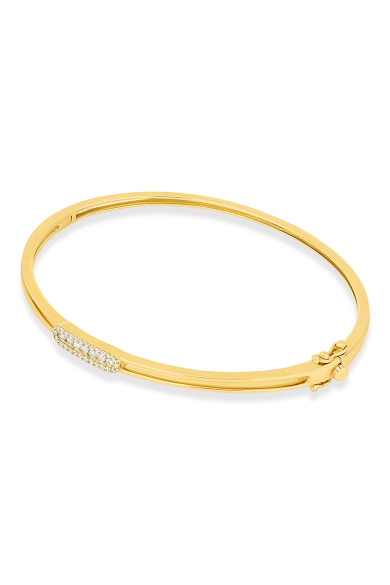 18K Gold Mika Diamond Bangle Bracelet (Online Trunk Show), Alternate, color, 18K YELLOW GOLD/ DIAMOND