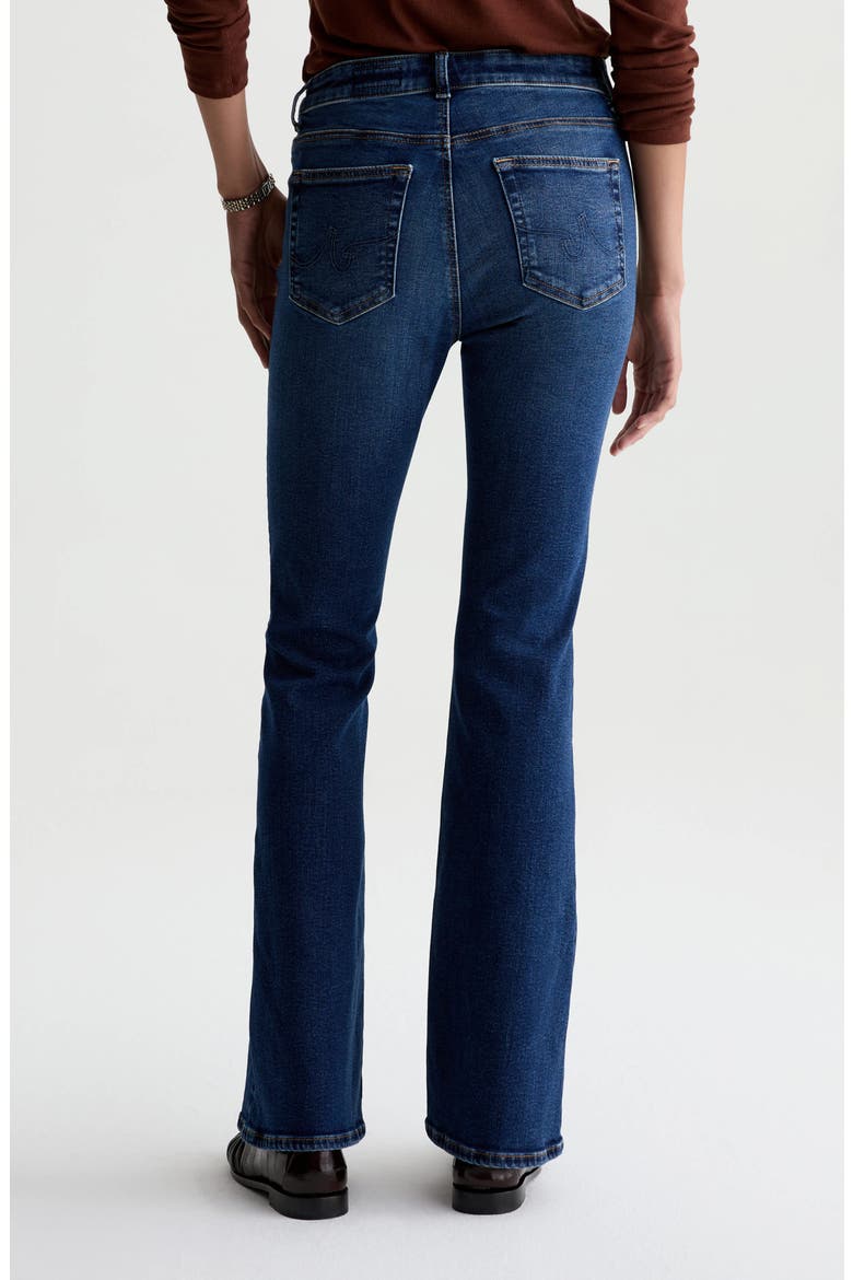 Farrah High Waist Bootcut Jeans, Alternate, color, HARD BOP