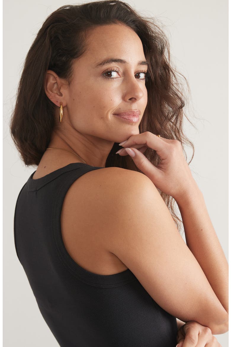 Lexi Ribbed Tank, Alternate, color, FADED BLACK