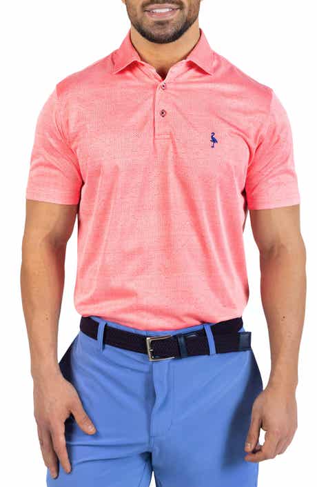 TailorByrd Honeycomb Textured Performance Polo