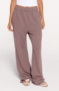 nuuds Raw Hem Wide Leg Sweatpants