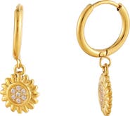Atolea Helios Hoop Earrings