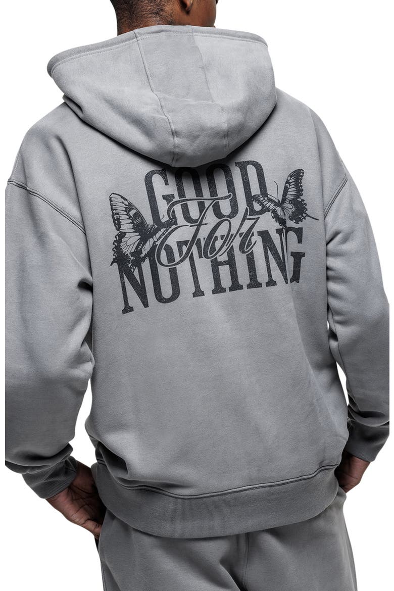 Dakota Relaxed Hoodie, Alternate, color, GREY