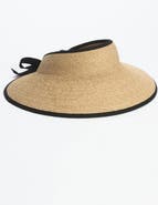 Helen Kaminski Mita Packable Raffia Visor Nordstrom