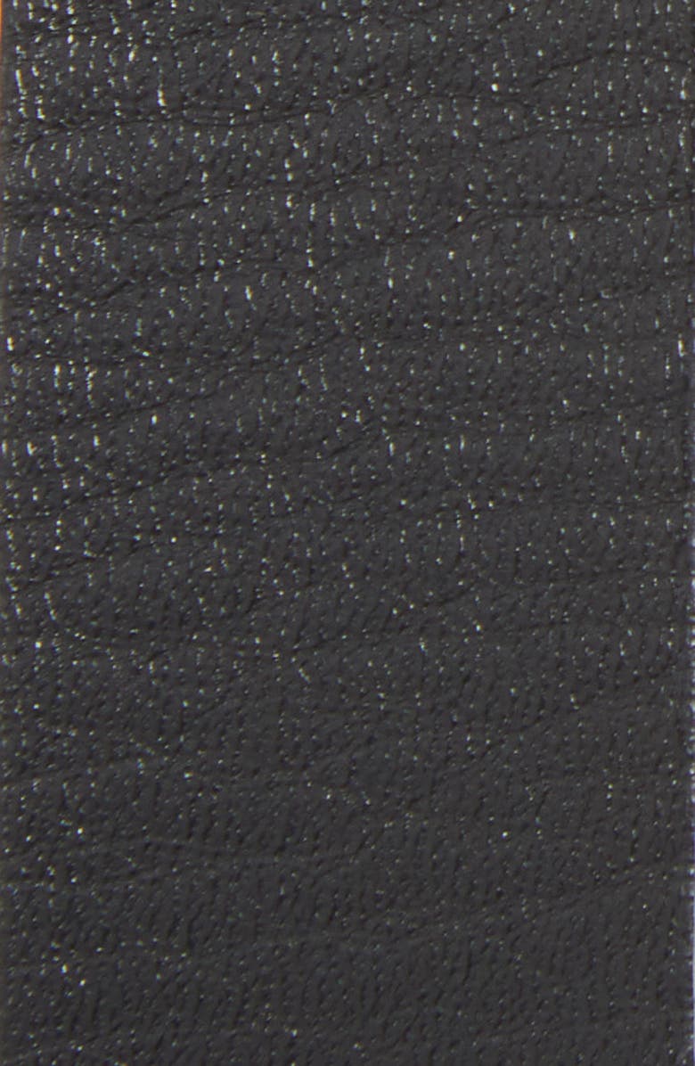 L'AGENCE Leya Leather Belt, Alternate, color, Black