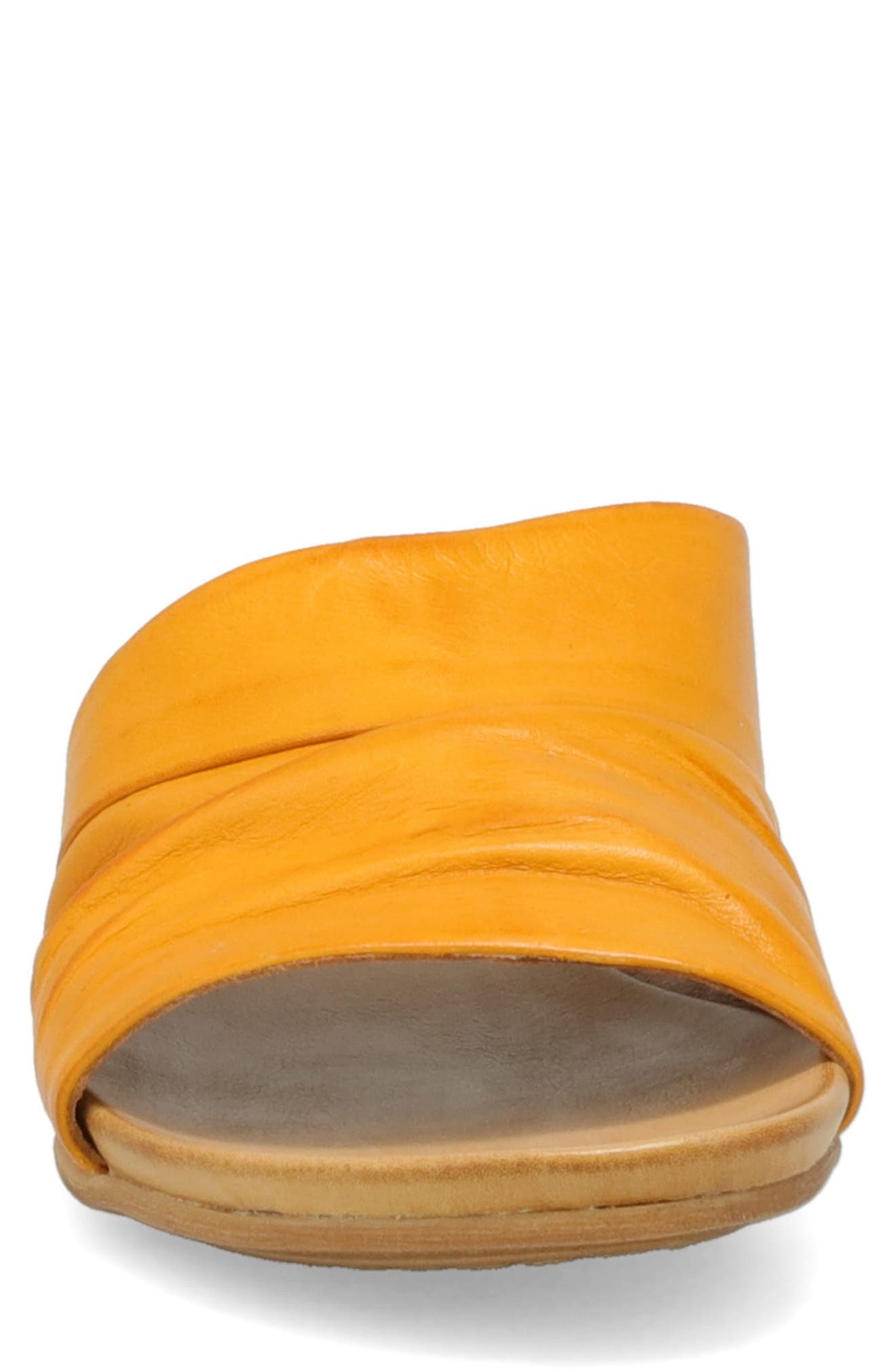 Aria Slide Sandal, Alternate, color, OCHRE
