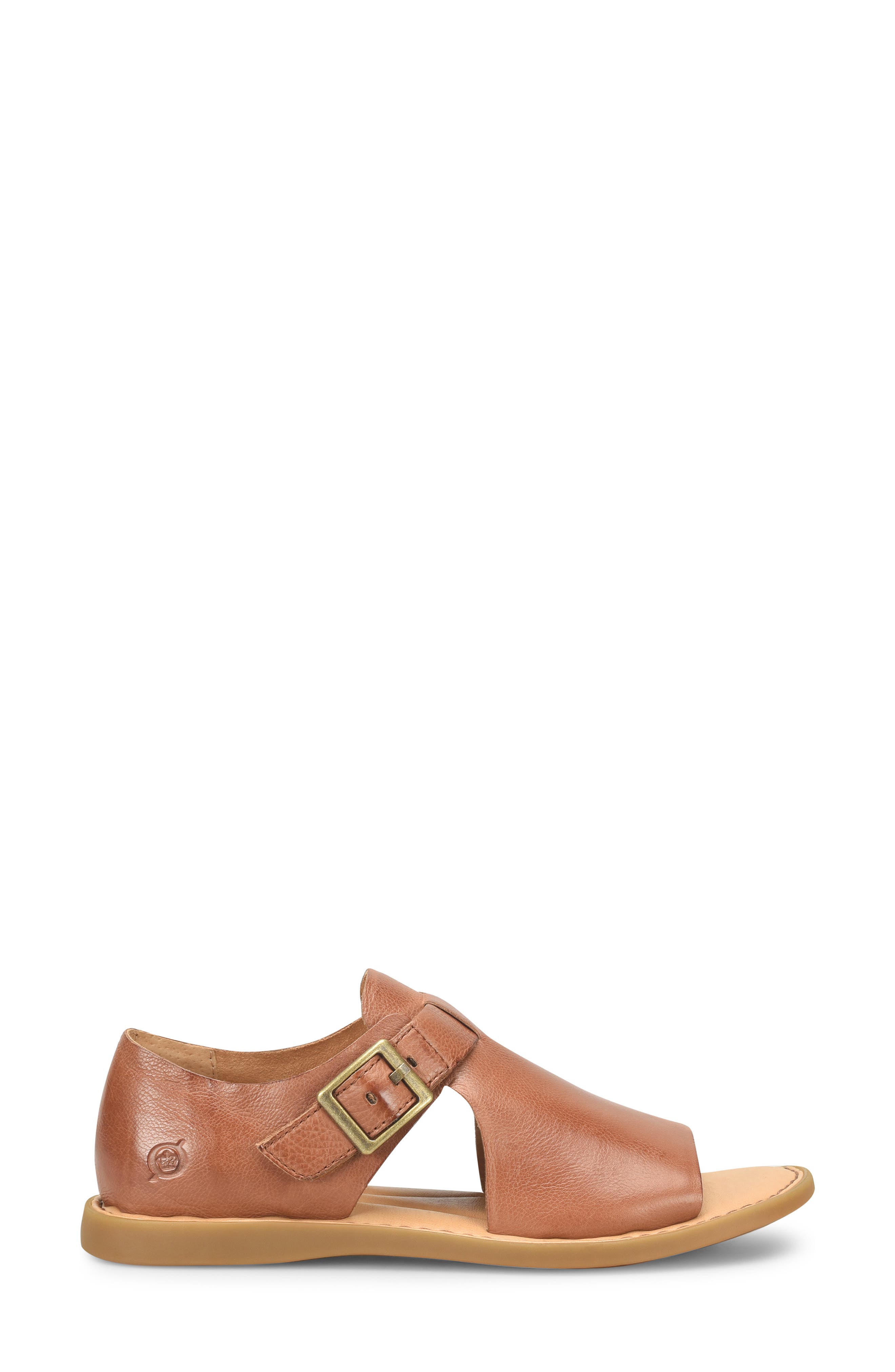 Ivey Sandal, Alternate, color, BROWN LEATHER