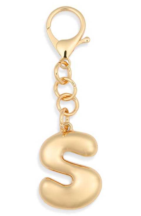 Bubble Initial Bag Charm