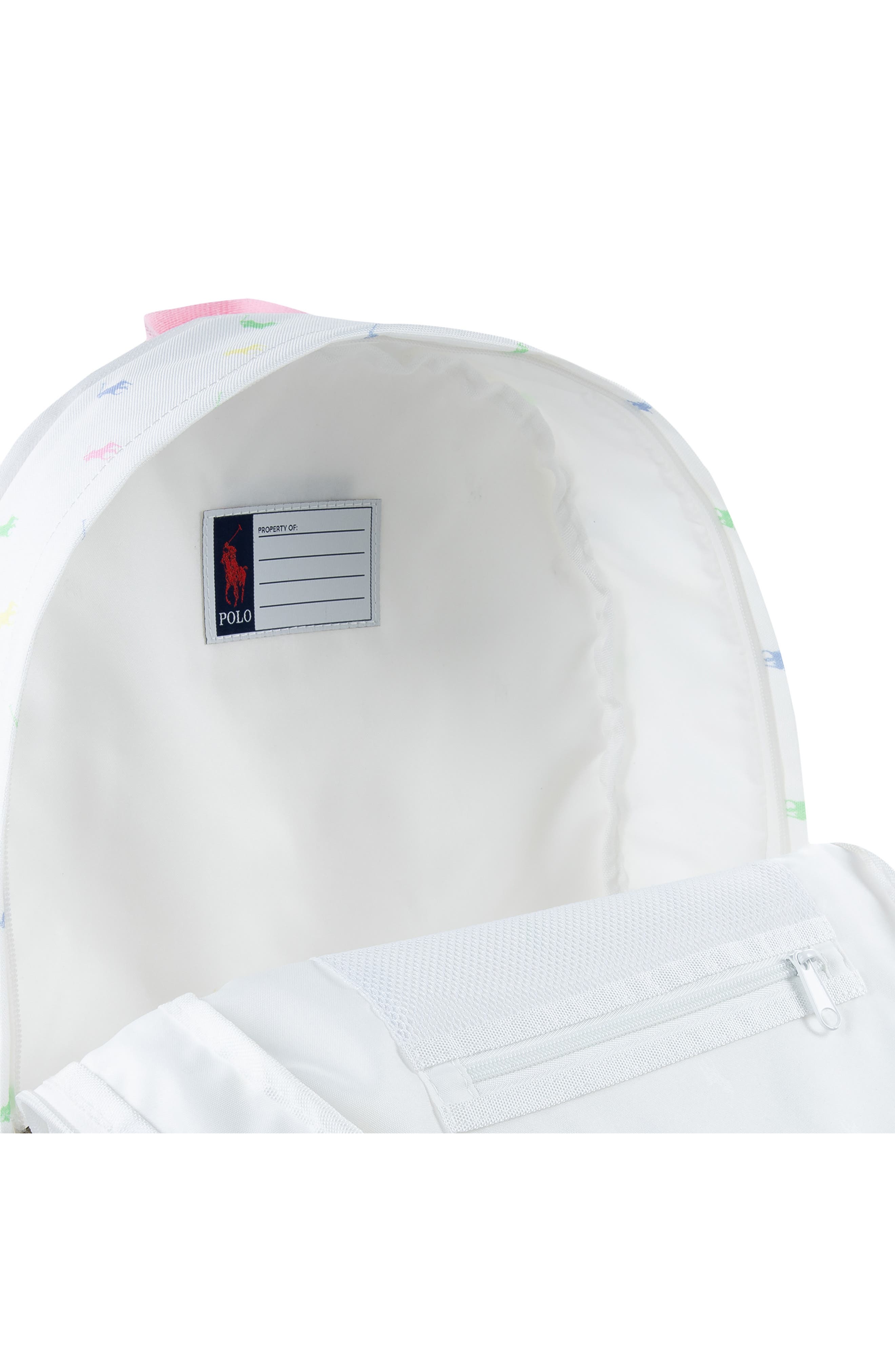 Ralph Lauren Kids' Logo Backpack, Alternate, color, 