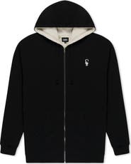 Dalix Mens Astronaut Cozy Lined Zip Hoodie