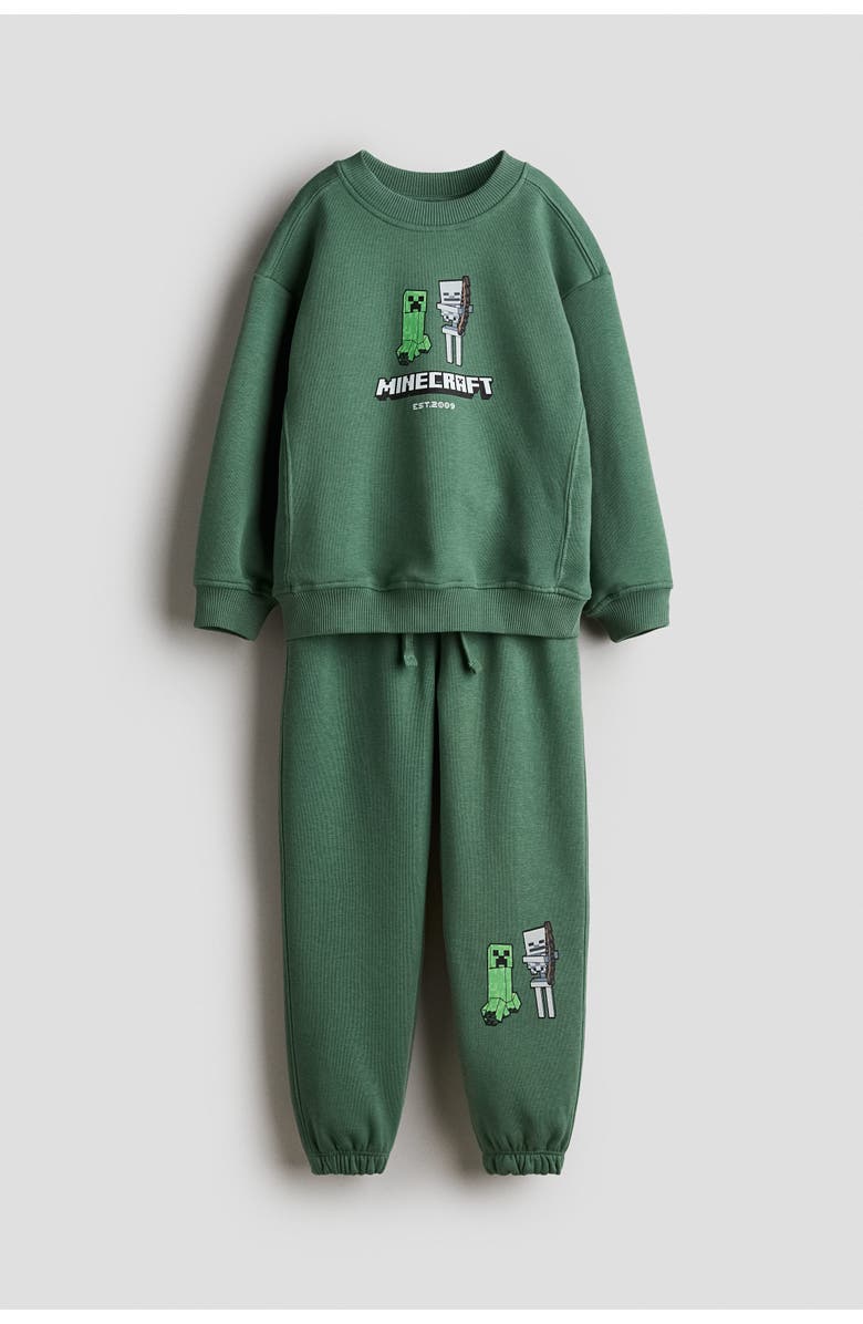 H&M 2-piece Sweatshirt Set, Main, color, 