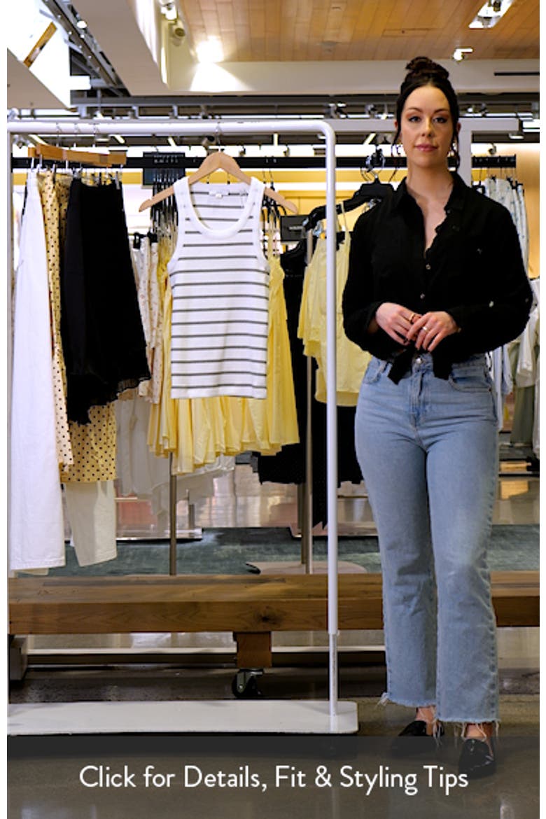Stripe Rib Tank video