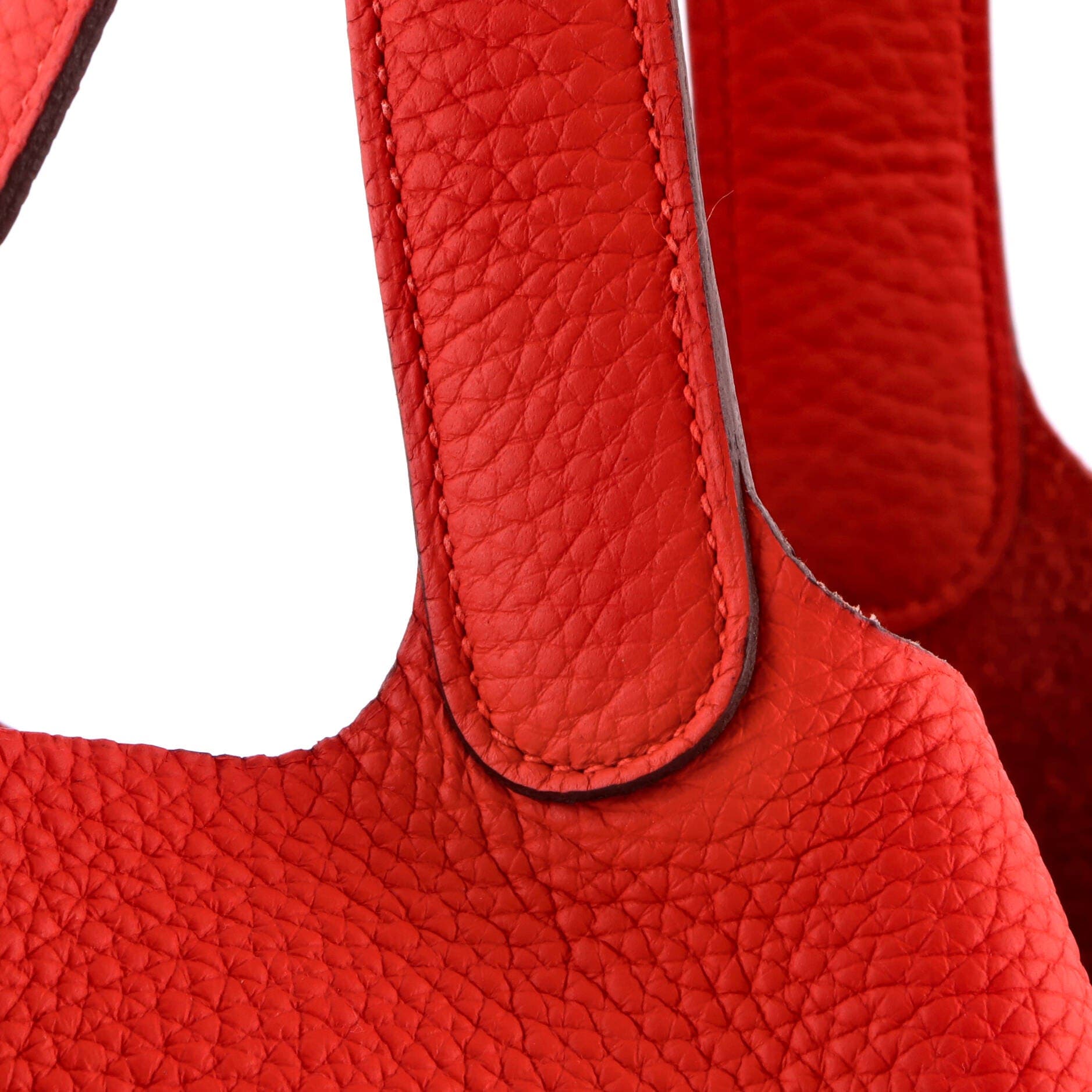 Picotin Lock Bag Clemence MM, Alternate, color, Red