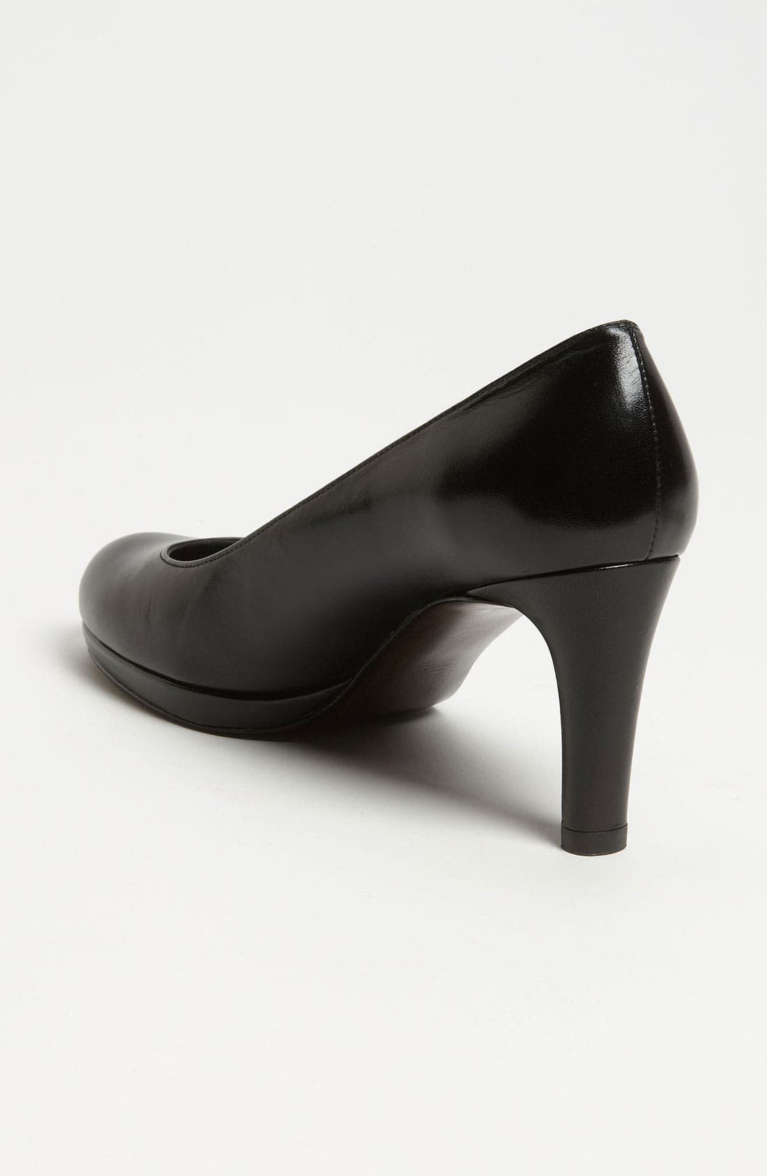 'Blog' Platform Pump, Alternate, color, BLACK