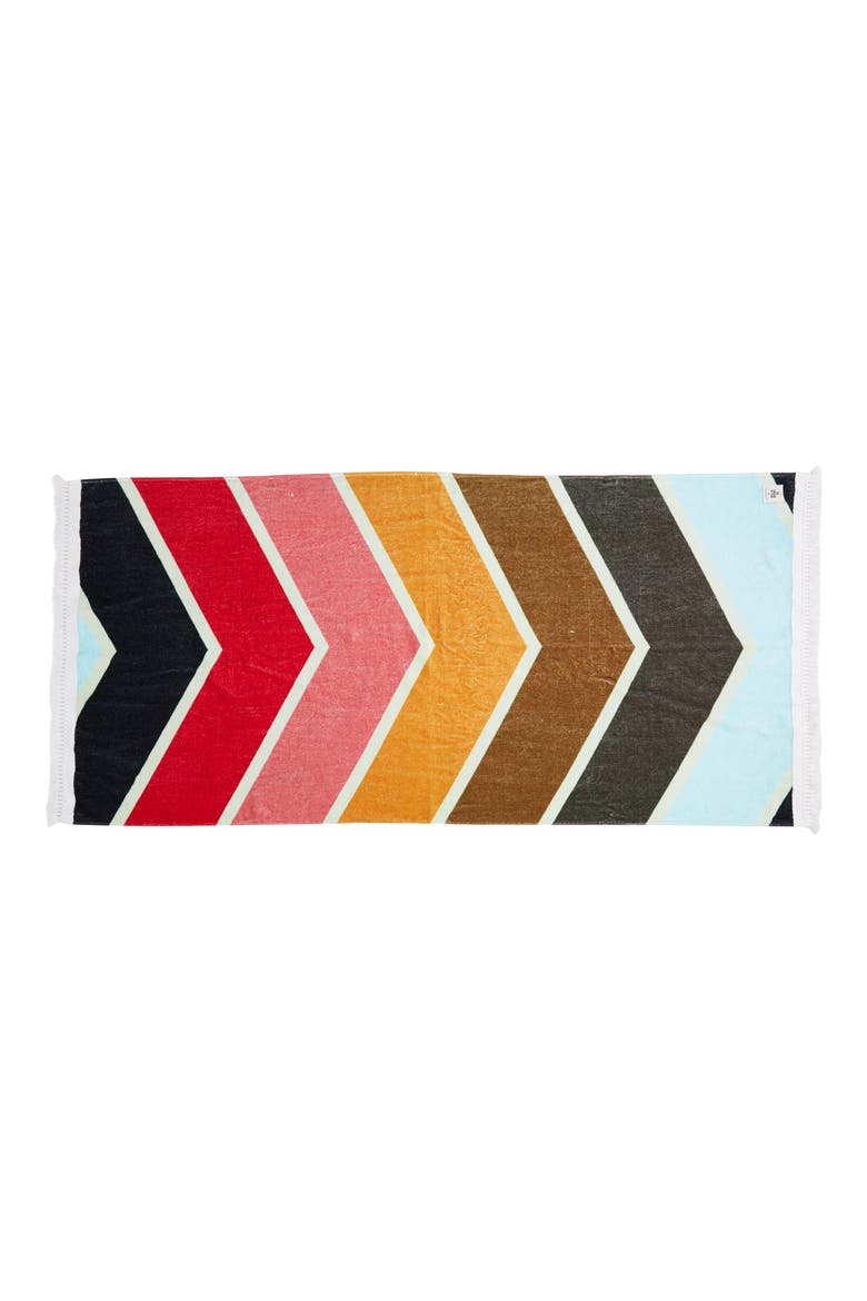 In Ur Dreams Beach Towel, Main, color, SUNSET RED