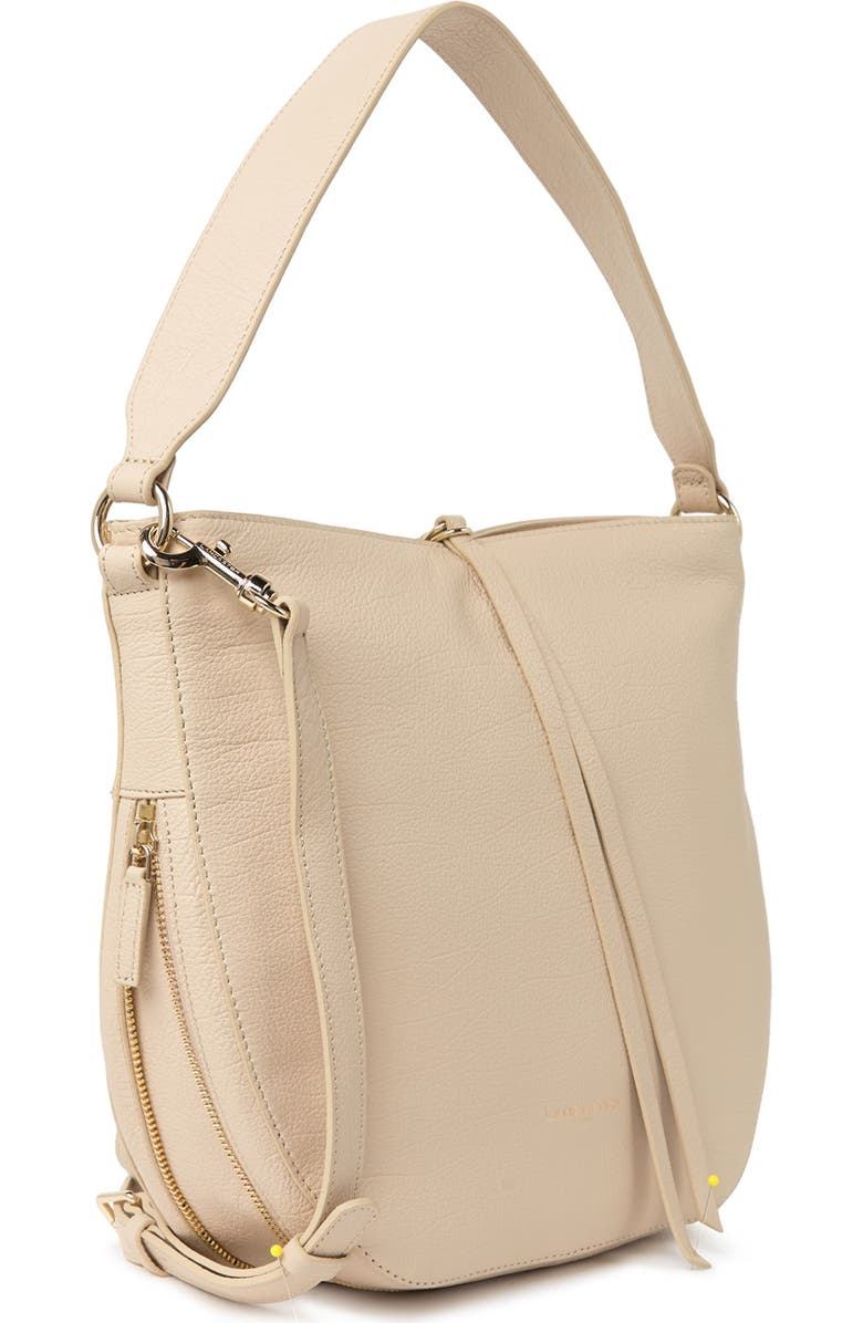 LANCASTER PARIS Dune Leather Hobo Bag, Alternate, color,