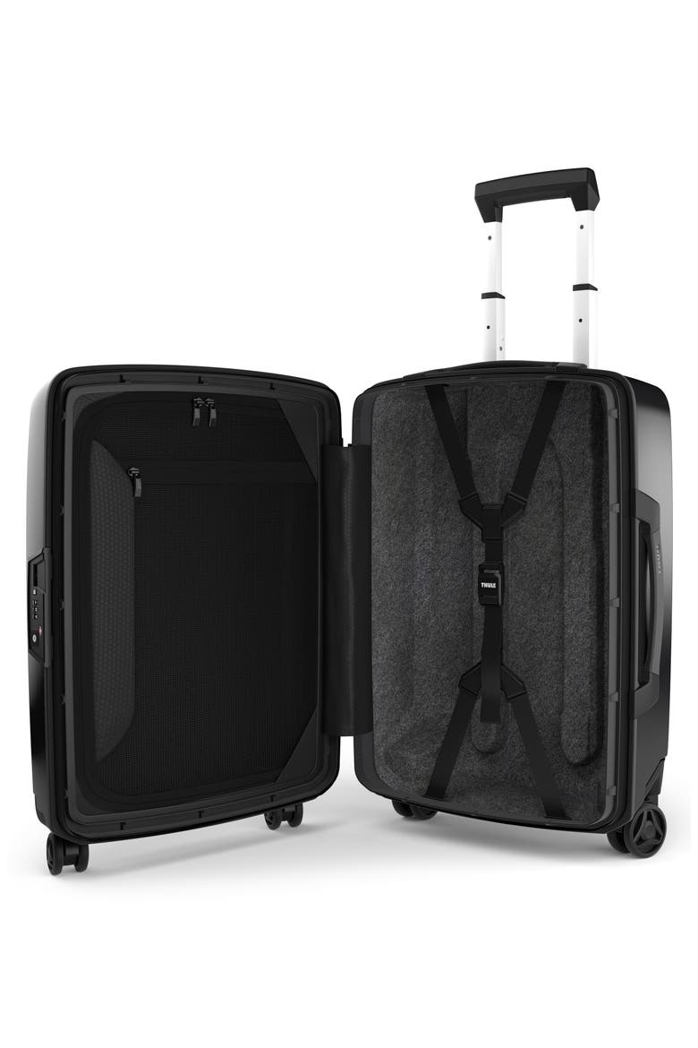 Revolve Wide Body 22-Inch Suitcase, Alternate, color, BLACK