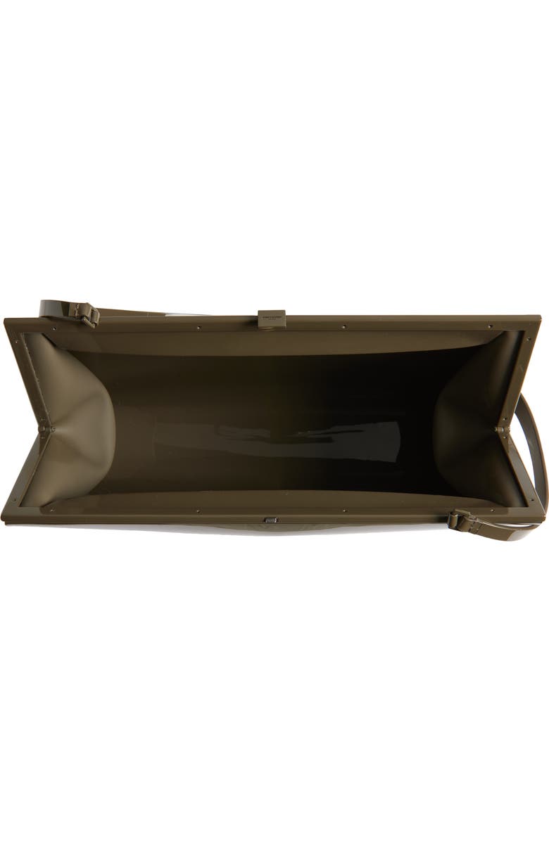 Saint Laurent Large Gaia Patent Leather Shoulder Bag, Alternate, color,