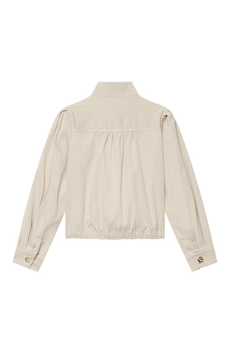 MINT VELVET Cotton Blend Jacket, Alternate, color, Cream