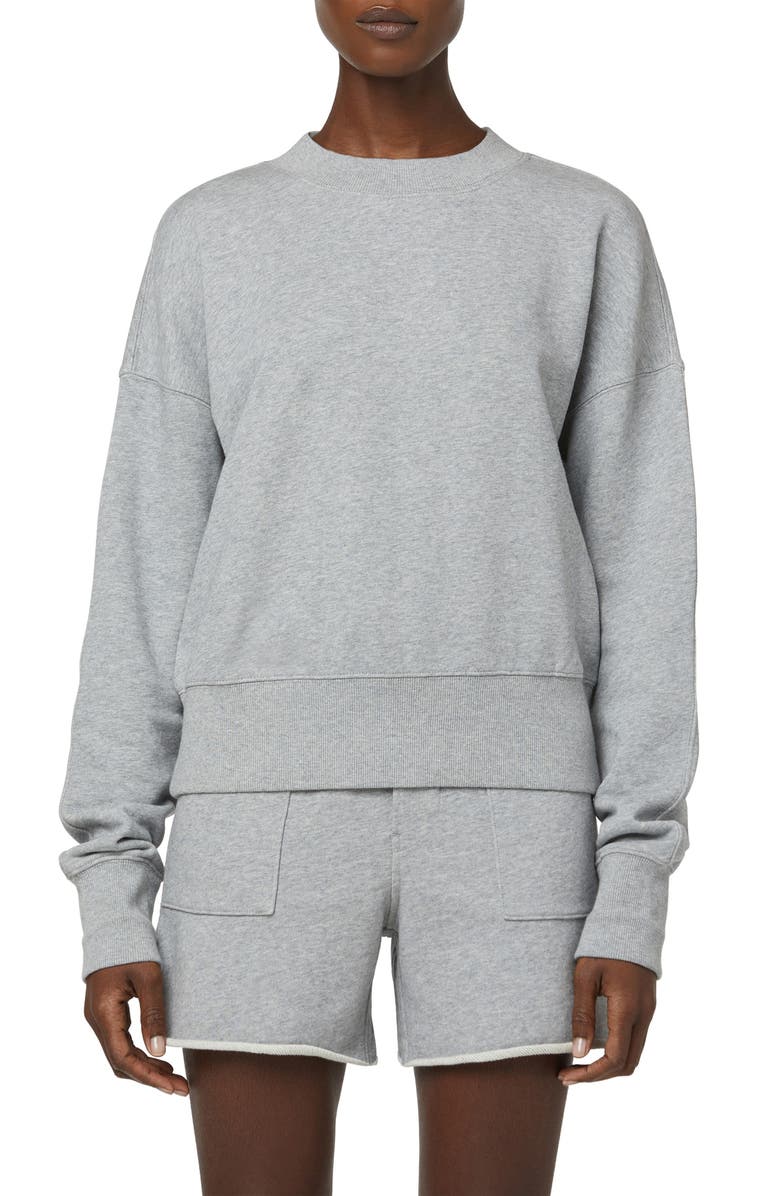 Hudson Jeans Cutout Back Sweatshirt, Main, color, 