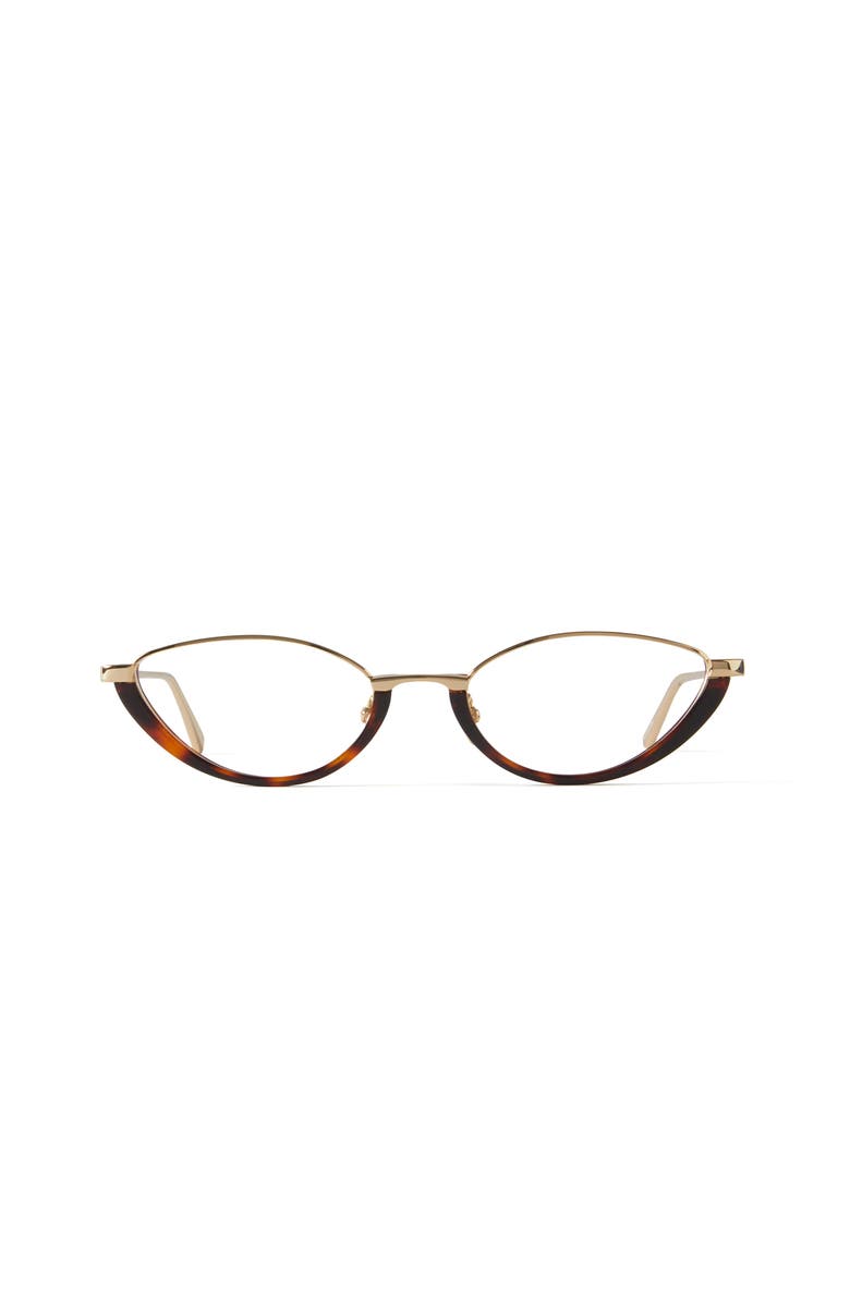 French Kiwis Eyewear Jeanne Reading Glasses, Main, color, Tortoise / Gold