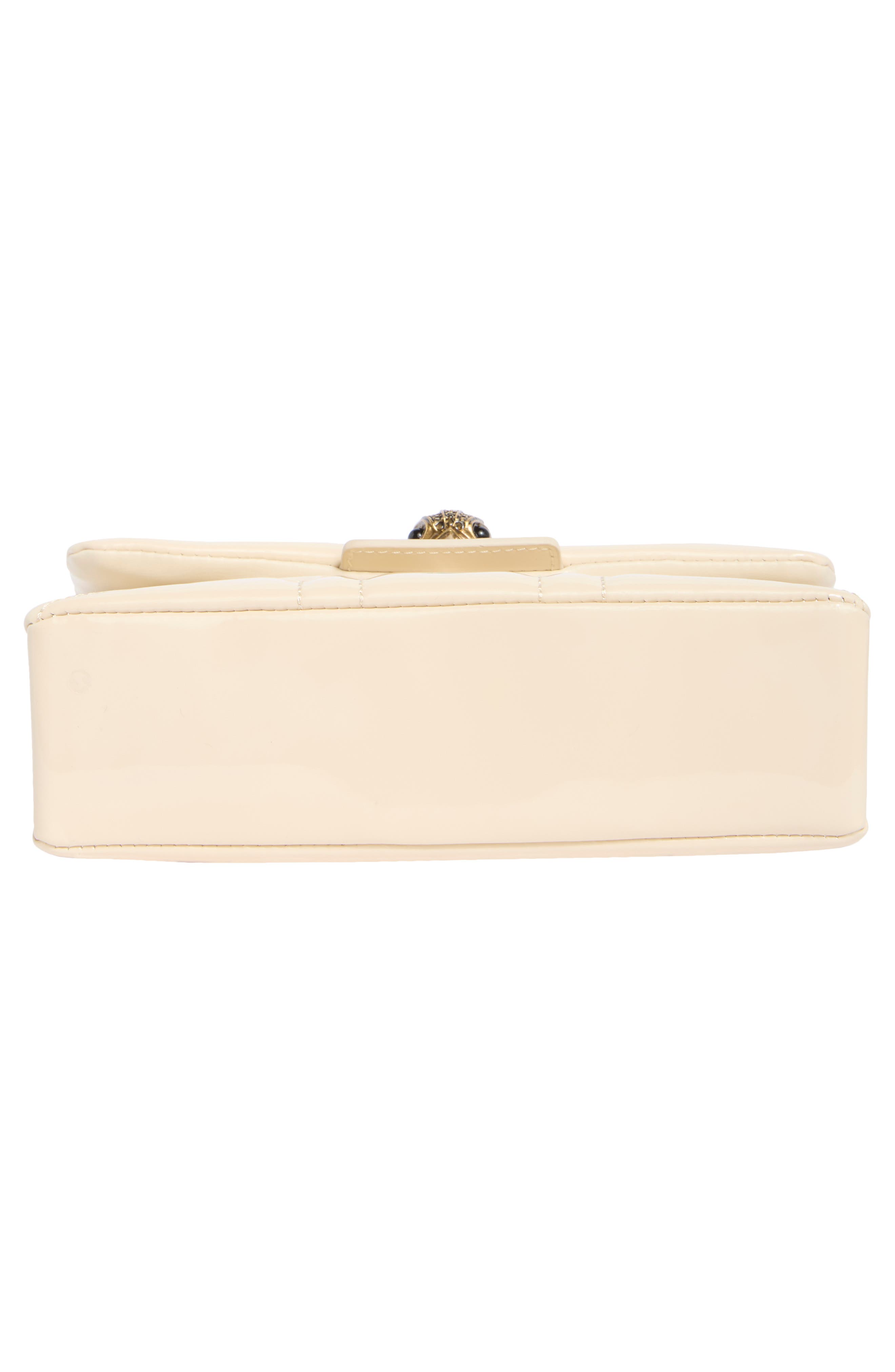 Kurt Geiger London Kensington Mini Quilted Crossbody Bag, Alternate, color, Cream