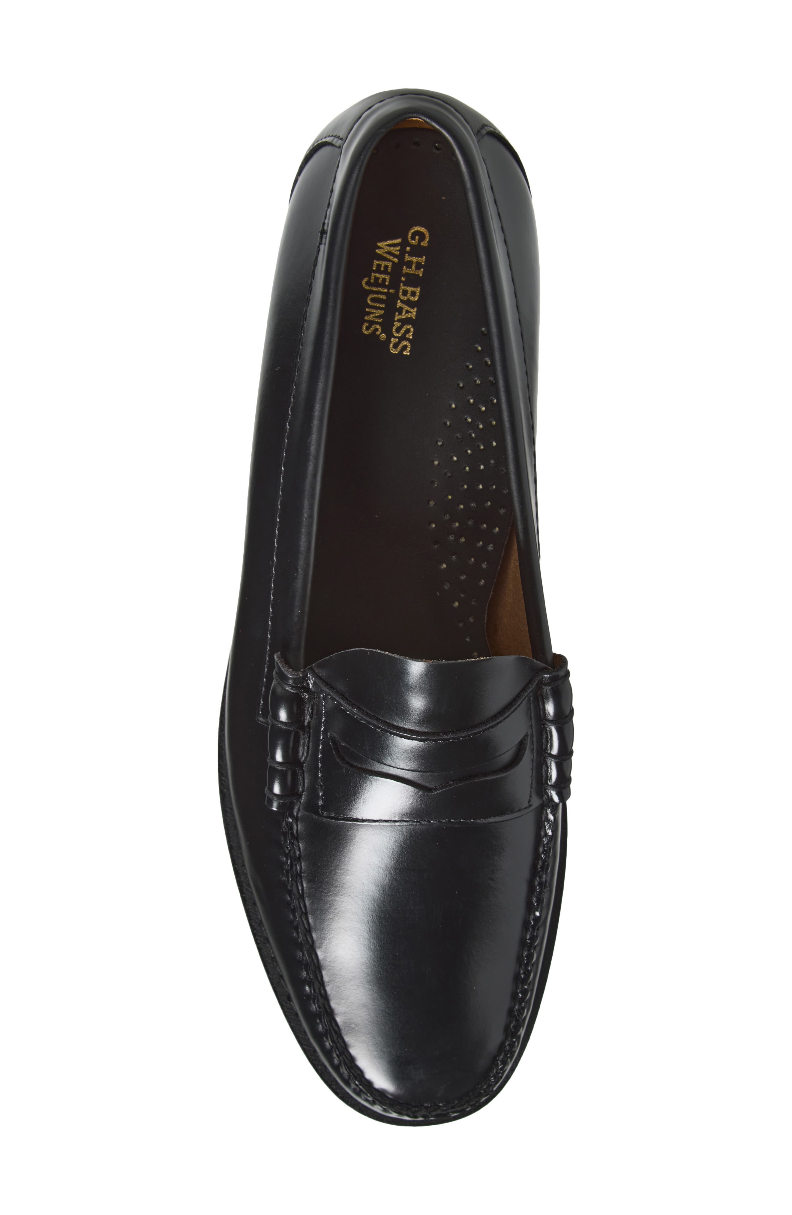 G.H.BASS Larson Weejuns<sup>®</sup> Penny Loafer, Alternate, color, Black