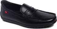 Marc Joseph New York John Street Hands Free Technology Leather Slip on Penny Loafer