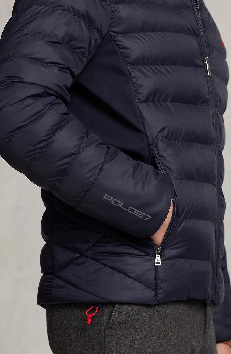 Polo Ralph Lauren Recycled Nylon Puffer Coat, Alternate, color,