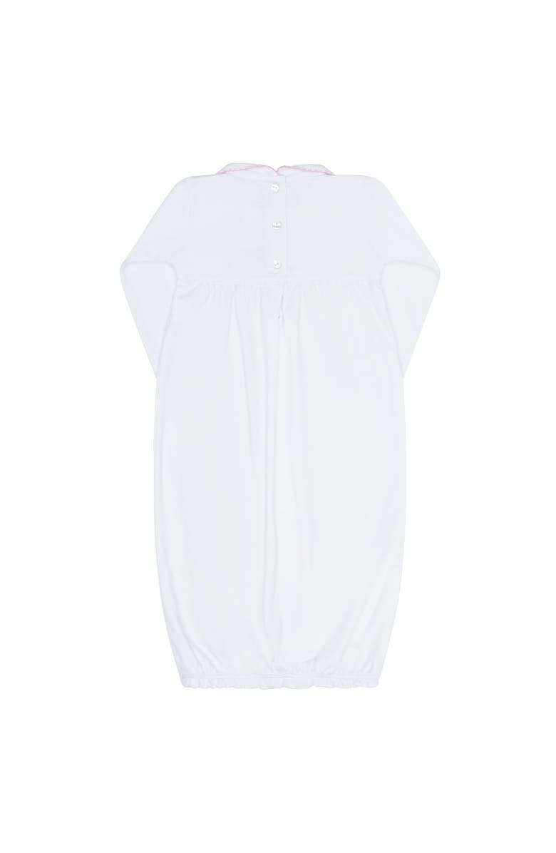 Nellapima Heart Smocked Gown - Baby, Alternate, color, Pink