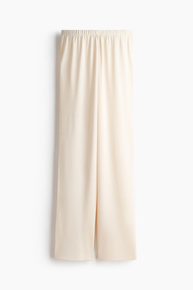 Jersey Pull-on Pants, Alternate, color, Cream
