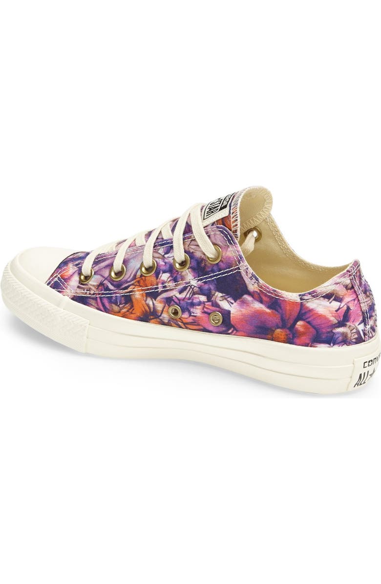 Converse Chuck Taylor<sup>®</sup> Floral Print Sneaker, Alternate, color,