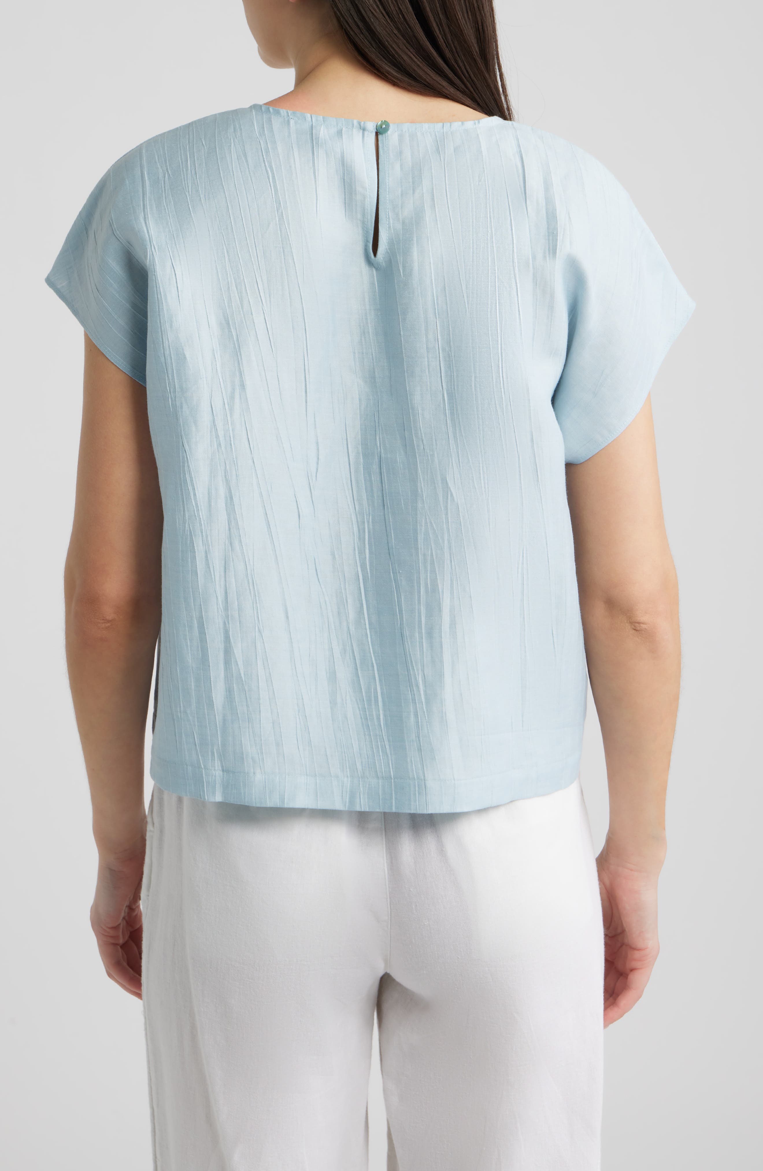 Женские Eileen Fisher Round Neck Square Top — фото 2