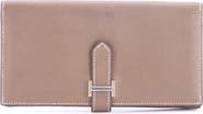Pre-Owned Hermes Bearn Wallet Epsom Long