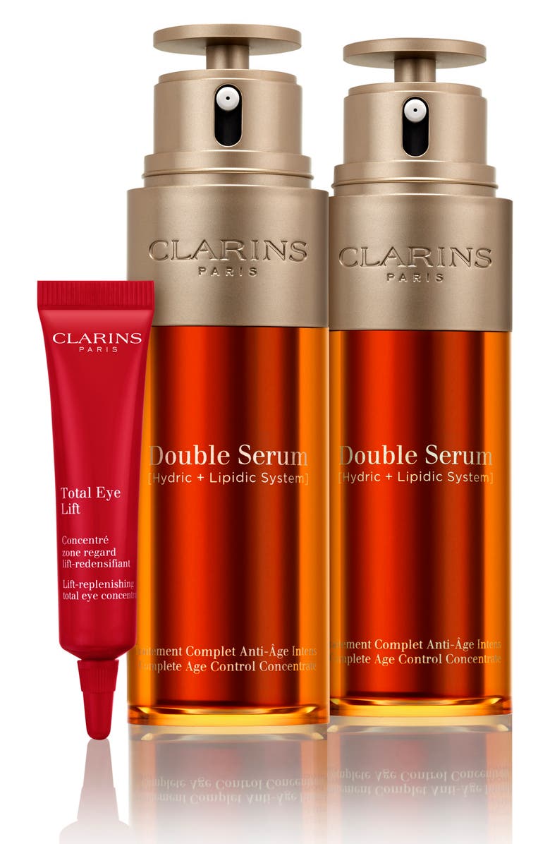 Clarins Double Serum Set $296 Value, Main, color, 
