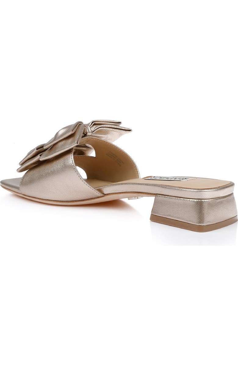 Badgley Mischka Collection Giorgia II Slide Sandal, Alternate, color, Champagne Leather