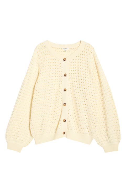 Deffy Cotton Cardigan (Plus)