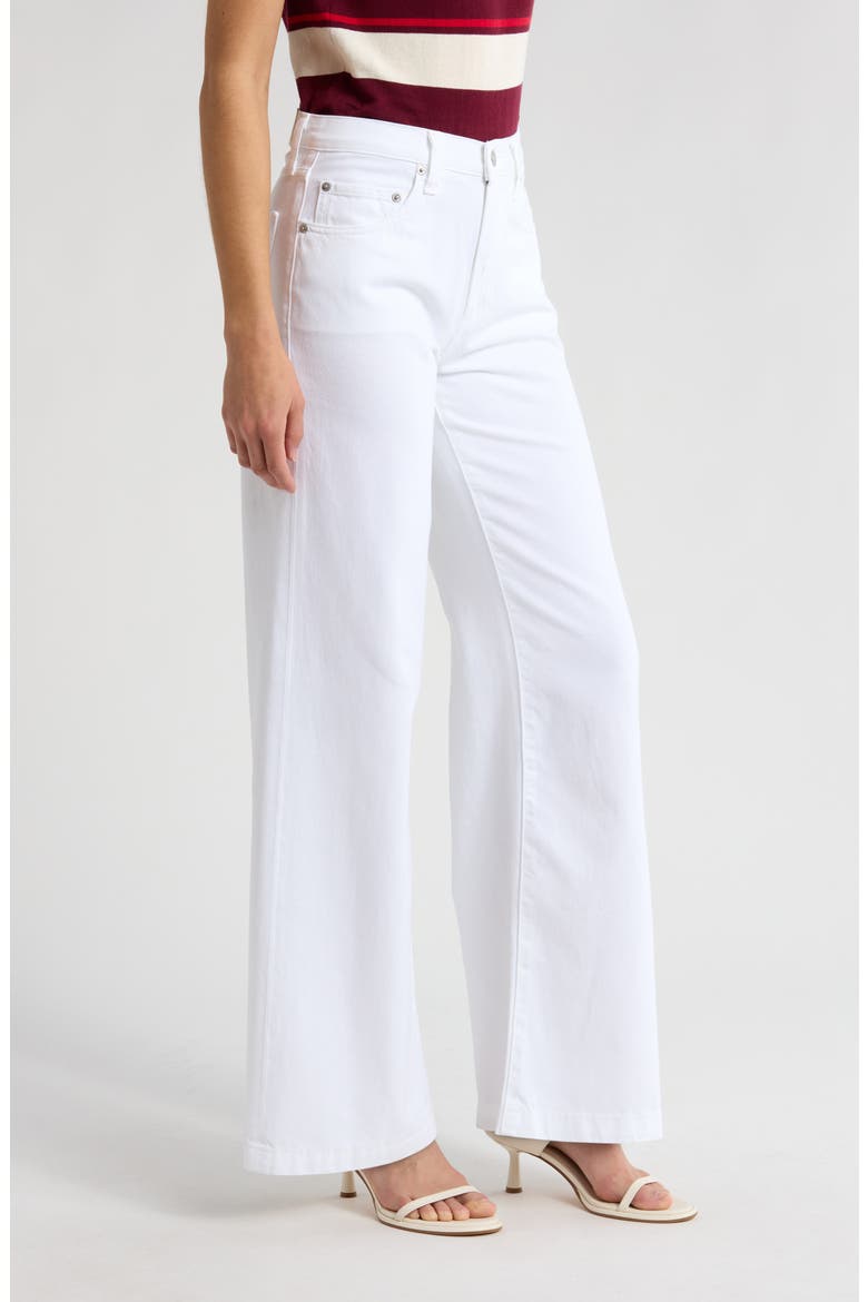 Jadyn Wide Leg Jeans, Alternate, color, VIVID WHITE