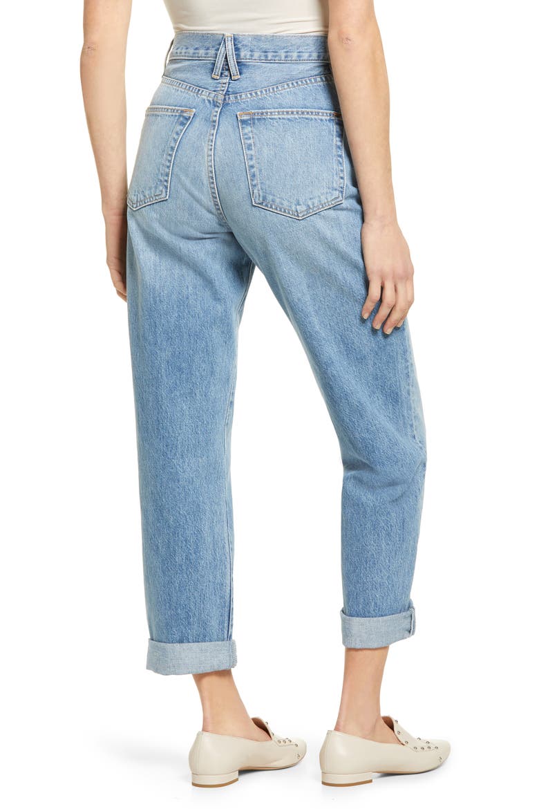 Dakota High Waist Relaxed Boyfriend Jeans, Alternate, color, GOOD TIMES