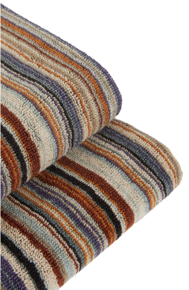 Missoni Home 2-piece Jazz Bath Towel Set In Striped Cotton Terry, Alternate, color, 