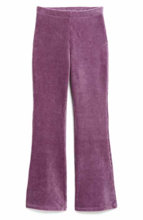 Pull-On Flare Corduroy Pants