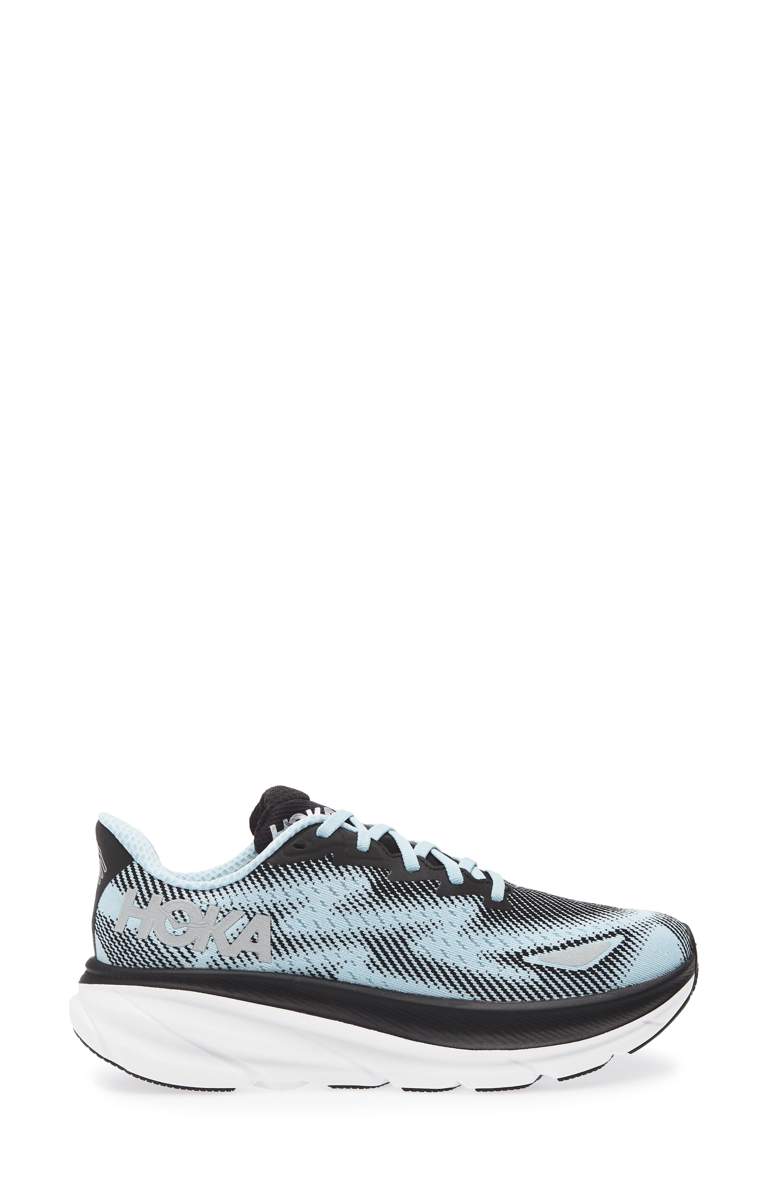 HOKA Clifton 9 GTX Shoe, Alternate, color, Black / Raindrop