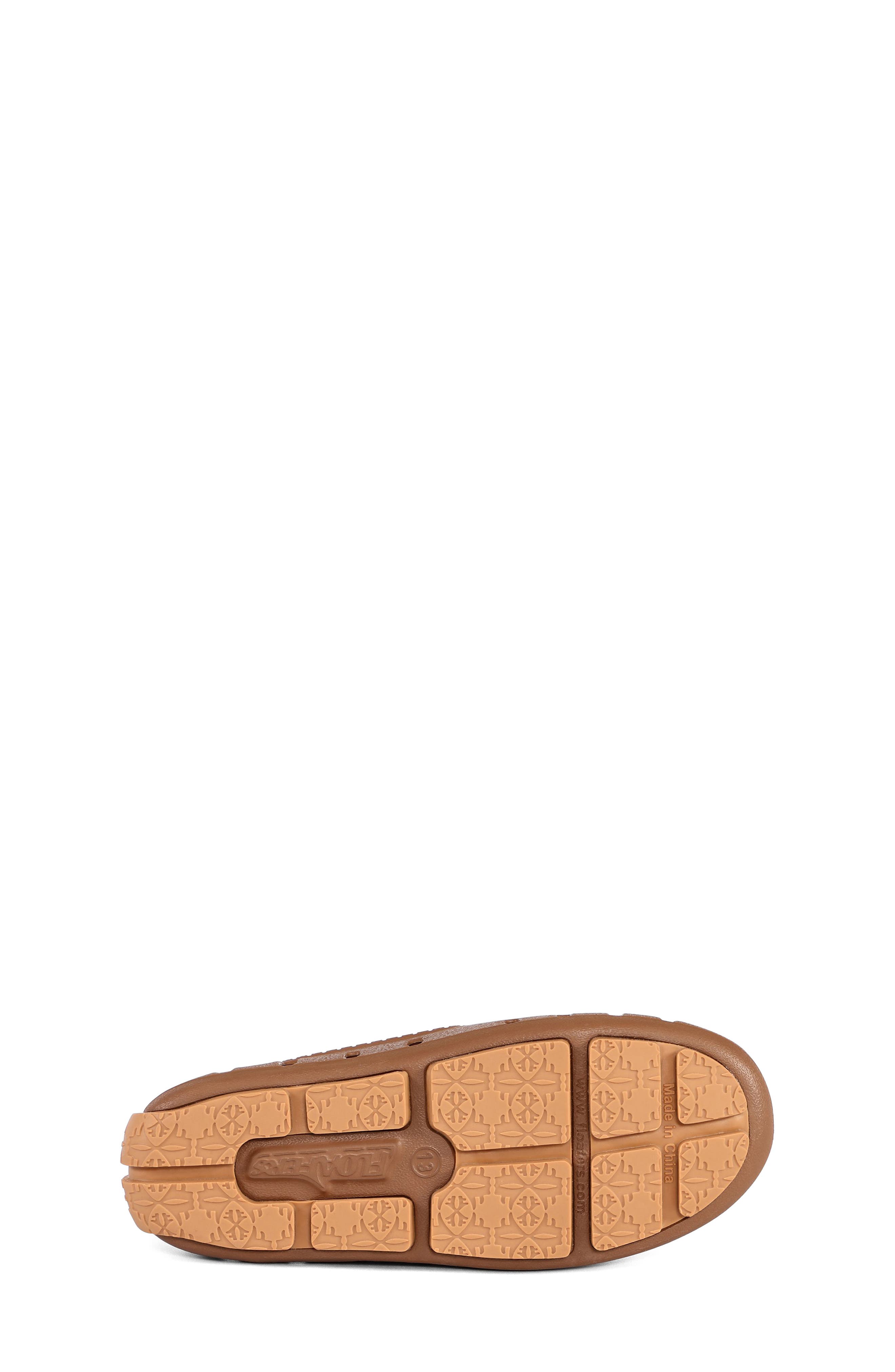 FLOAFERS Kids' Prodigy Waterproof Driver Loafer, Alternate, color, Chestnut Hill/Gum