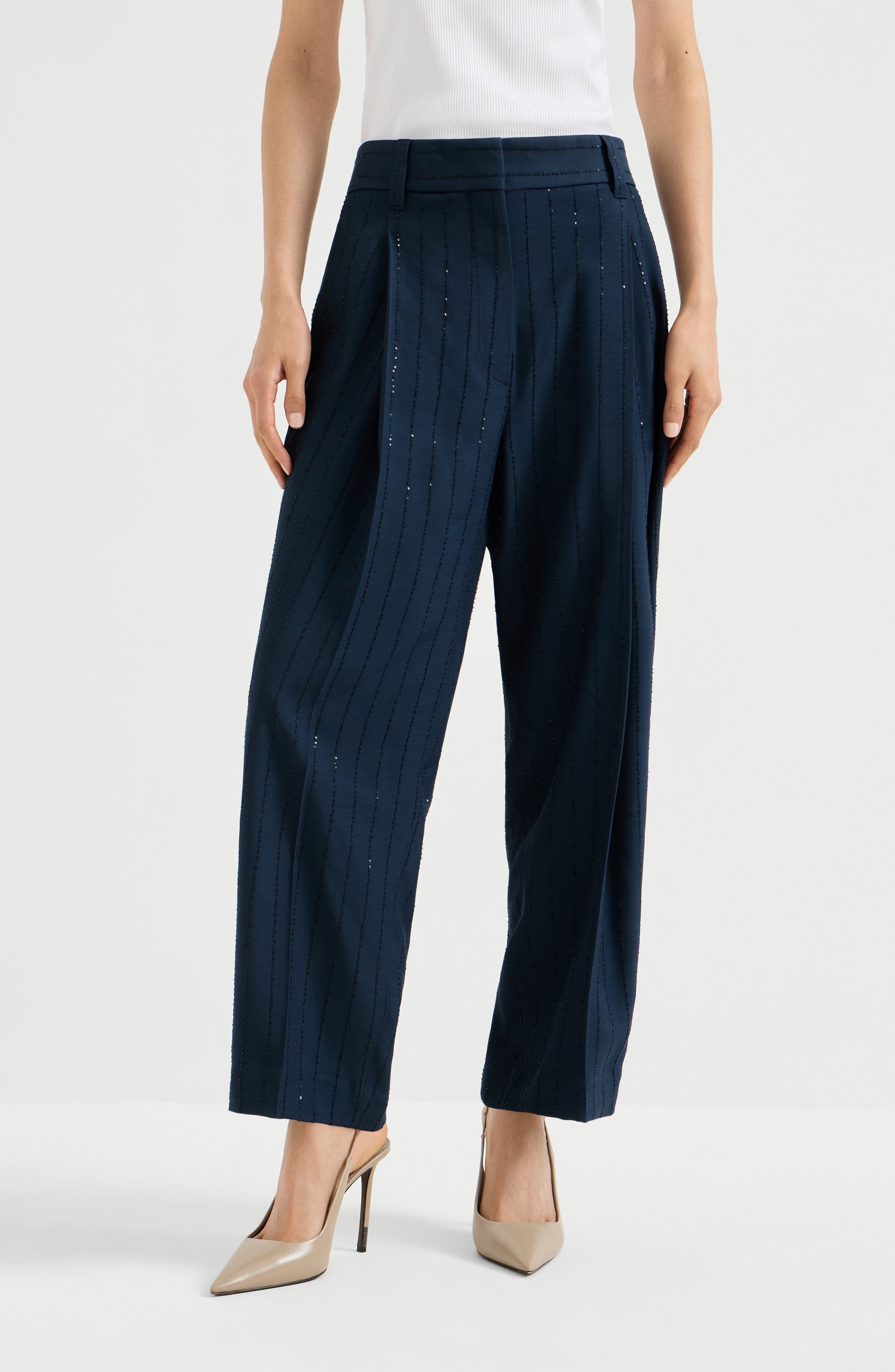 Slouchy trousers