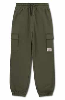 Kids' Two Horse Baggy Cargo Fleece Joggers