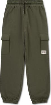Levi's Kids' Two Horse Baggy Cargo Fleece Joggers