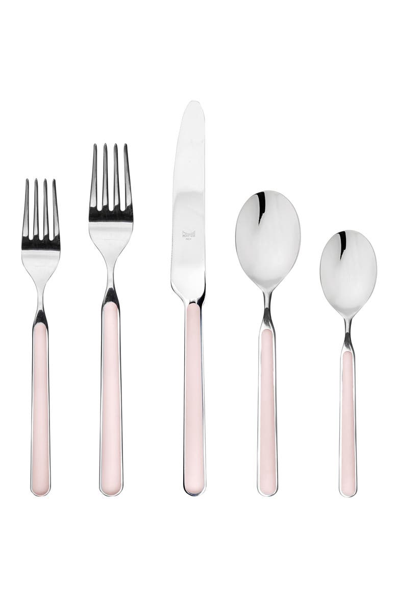 Fantasia 5-Piece Place Setting, Main, color, PINK