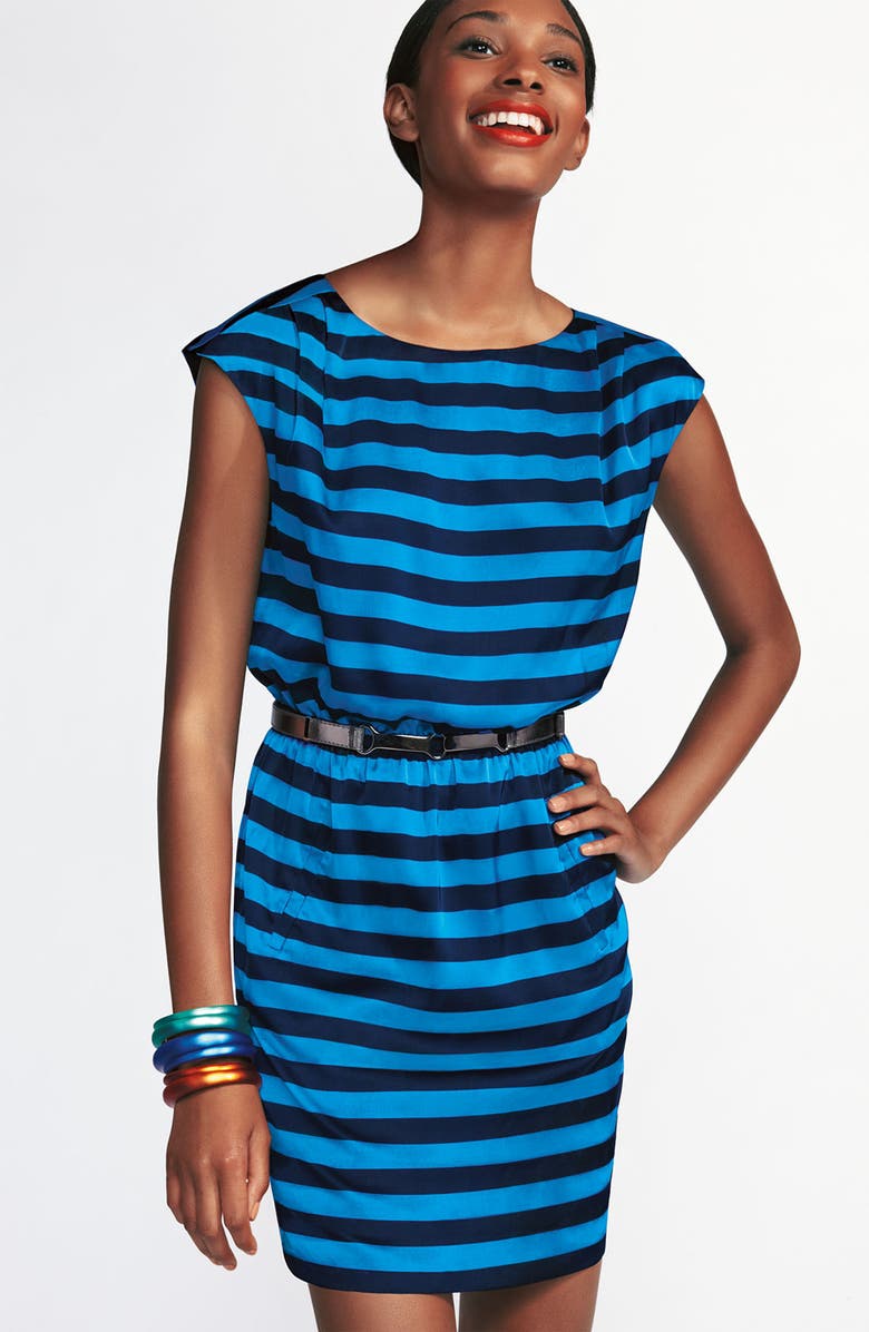 Vince Camuto Bold Stripe Dress, Alternate, color,