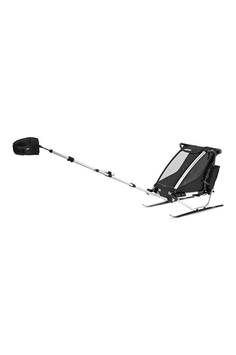 Cross-Country Ski Conversion Kit for Thule Chariot 2 Strollers, Alternate, color, BLACK